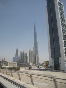 The world's tallest building.